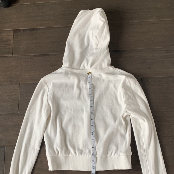Urban outfitters white ribbed zip up sweater - Picture 4 of 4